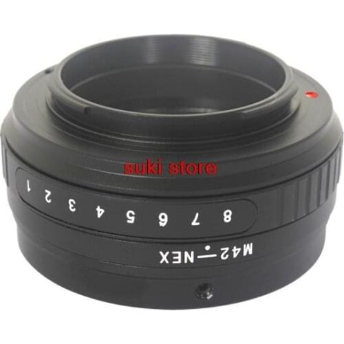 10PCS/LOT NEW Tilt M42 Screw Mount Lens To For Sony NEX E NEX7 NEX-5N NEX5C Adapter
