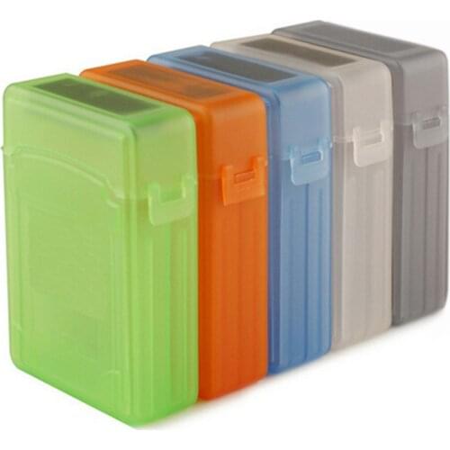 Bevigac 2.5 inch IDE SATA HDD Protective Case Hard Drive Storage Box Shell Plastic New High Quality Portable Dual Layer Cover