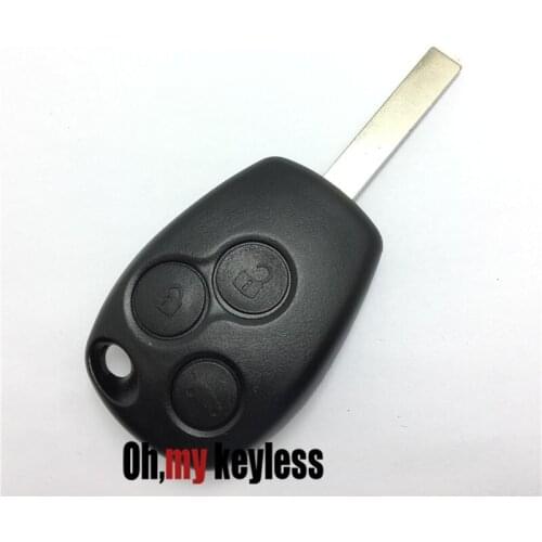 3 button replacement key shell for renault Clio Modus Laguna Megane kangoo twingo modus remote control key case fob