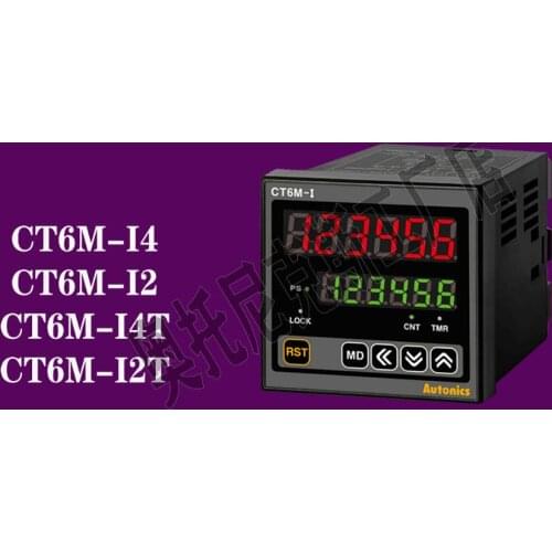 Autonics Counter CT6M-I4 CT6M-I2 CT6M-I4T CT6M-I2T