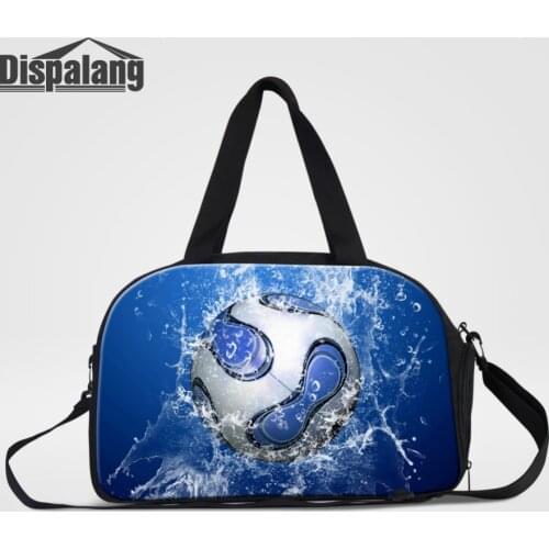 Dispalang Big Travel Duffle Bag Ball Pattern Mens Travel Shoulder Bag Carry on Traveling Luggage Bag Large Road Weekend Bag Tote