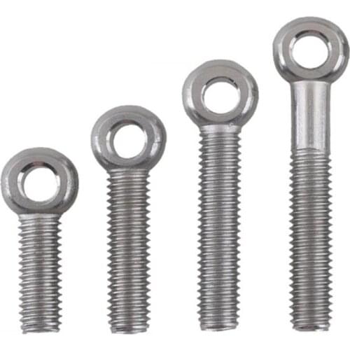 M5 M6 M8 M10 304 Stainless Steel Eye Bolt with Hole /Rings Stud Articulated Anchor Bolts screw