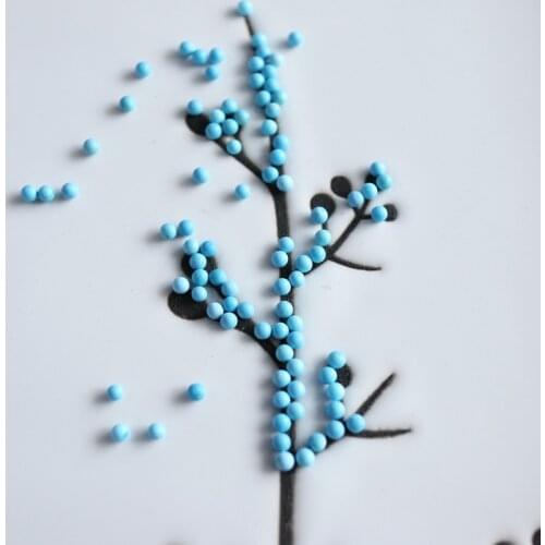 2mm3mm beads without hole loose beads for inlay filling jewelry making DIY for women