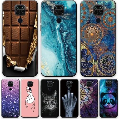 For Xiaomi Redmi Note 9 Case Cover Redmi Note 9 Note9 Soft TPU Phone Cases On Redmi Note 9 Silicone Back Case Cute Bumper Shell