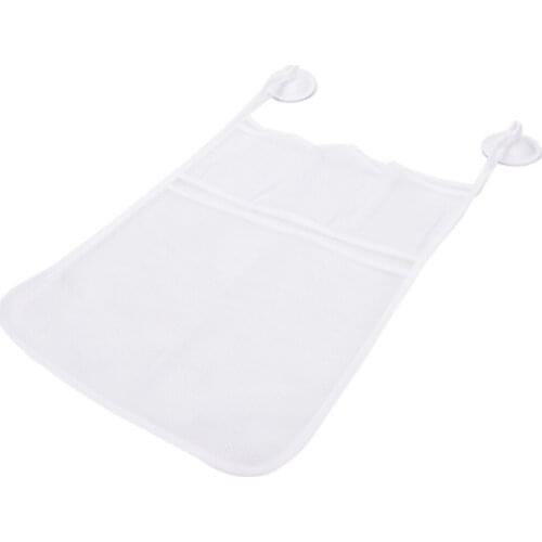 Bath 1PCS Baby Bathroom Toy Mesh Net Bathtub Storage Bag Mesh Net Storage Bag Organizer Holder For Home 33x45cm