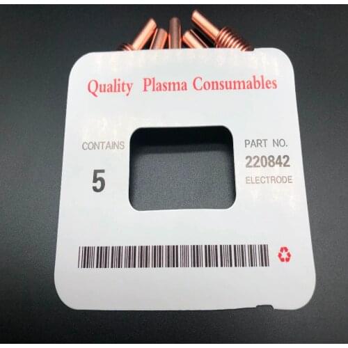 Free shipping 15PCS ELECTRODE 220842+220816+220819+220817PLASMA CONSUMABLES