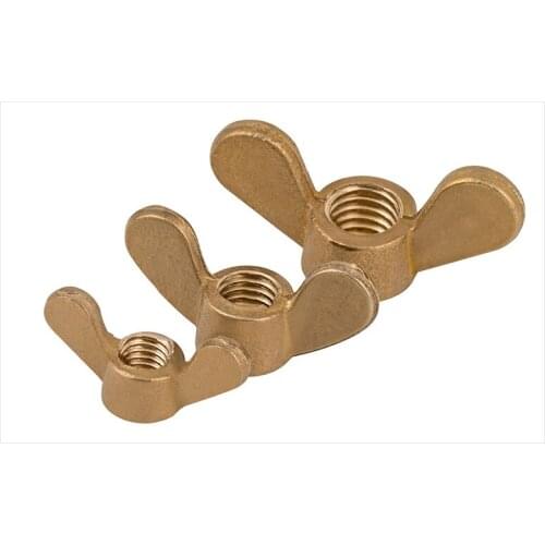 GB62 brass copper butterfly nut claw nut hand twist copper nut M3 M4 M5 M6 M8 M10 M12 M16 nut