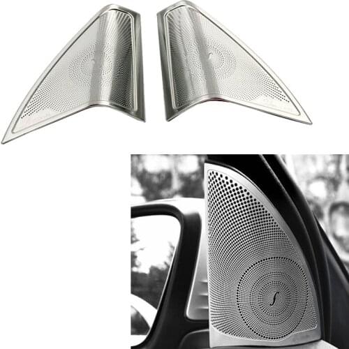 Car Audio Speaker Cover Door Speaker Cover For Mercedes-Benz 2015-2020 C/E/Glc-Class /C/E/GLC Series 260 200 Car styling