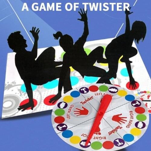 Hot! Classic Twisters Moves Board Game Funny Board Games Friend Party For Family Boys Girls Outdoor Sport Toy Christmas Gifts