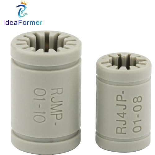 High Quality RJ4JP-01-08 Solid Polymer Igus Drylin LM8UU linear bearing For Reprap Anet A8 Prusa I3 3D Printer CNC Shaft Parts