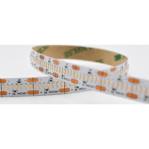 CRI95 Smallest SMD1808 LED Strip DC24V 560Led/m 20W/m Super Bright Flexible Strip High lumen Tape no shadow LED light Strip