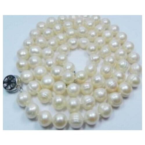 Natural!8-9mm Akoya Cultured Pearl Necklace 17'' Factory Wholesale price Women Gift word Jewelry