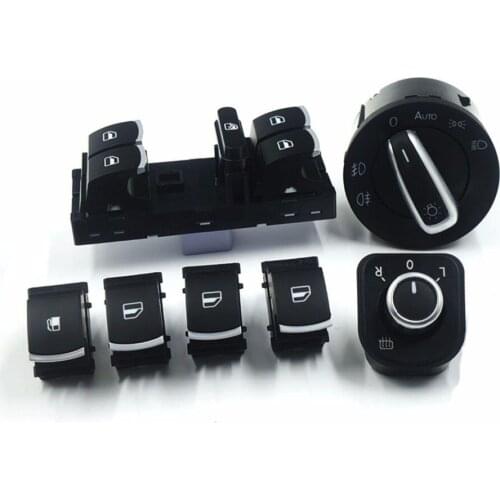 Window headlight mirror fuel tank switch for VW Jetta Golf MK5 6 Tiguan CC 5ND959565B 5ND941431A 5ND959857 1KD959833 5ND959855