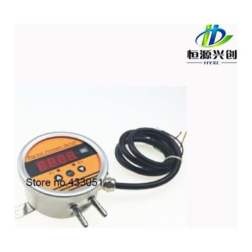Differential pressure transmitter; measurement range: -100~0~100KPa; output signal: Relay ,Relay+4-20mA;Digital display function