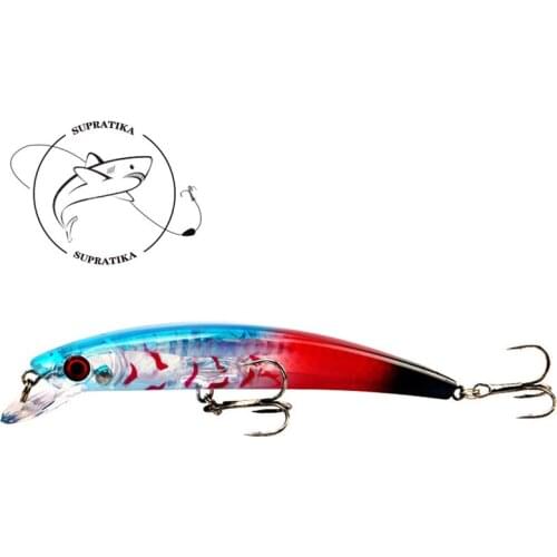 Lifelike 3D Eyes Anti-corrosion Bionic Plastic Fishing Bait 12cm/14g Artificial Minnow Floating Wobblers Fishing Lure Hard Bait