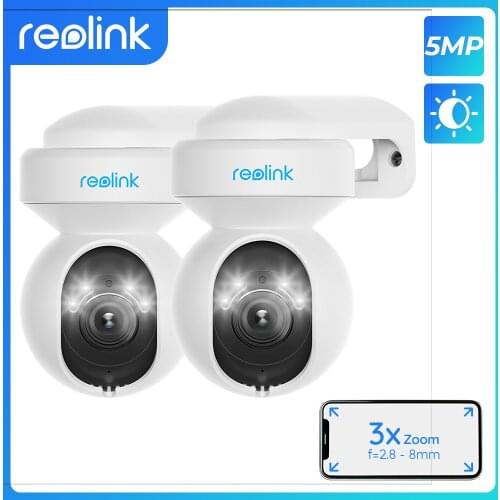 Reolink 3MP indoor wifi camera Pan&Tilt 2-way audio remote access SD card slot ip camera E1