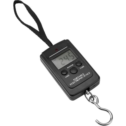 Fishing Scale Luggage Scale, 40KG Hanging Scale Portable Digital Handy Scale Electronic Hanging Luggage Scale