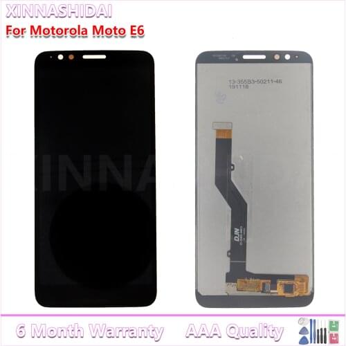 For motorola Moto E6 E6 Play E6 Plus E6s LCD Display Touch Screen Sensor Assembly E6 E6 Play E6 Plus LCD