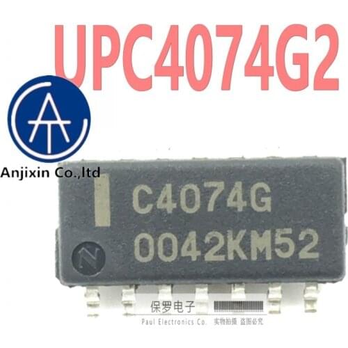 10pcs 100% orginal new real stock Operational amplifier UPC4074G2 C4074G SOP-14