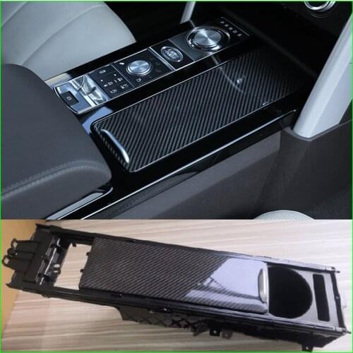 Car Central Control Trim For Land Rover Discovery 5 LR5 17-20 L462 S SE Version Cup Holder Frame Replacement Part Car Decoration