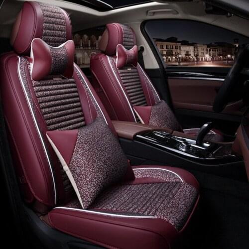 TO YOUR TASTE auto accessories universal luxury leather car seat cushions for Hyundai coupe XG Trajet Matrix EQUUS Veracruz cozy