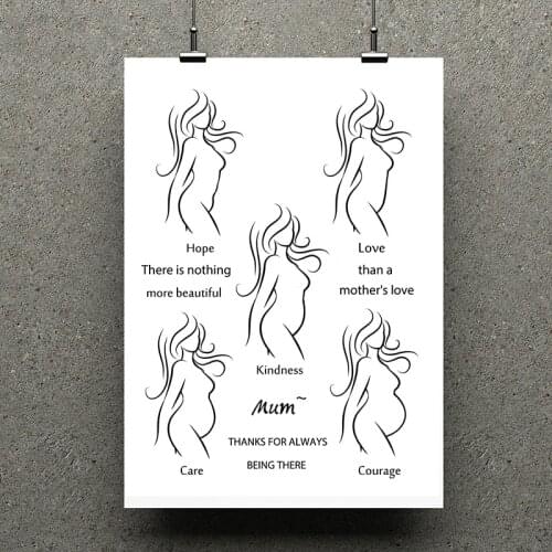 AZSG Gravid Month Clear Stamps For Scrapbooking DIY Clip Art /Card Making Decoration Silicone Stamps Crafts