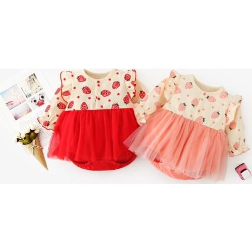 Baby silk skirt autumn NEW BABY BODYSUIT newborn Princess sweet triangle creeper casual baby hatsuit