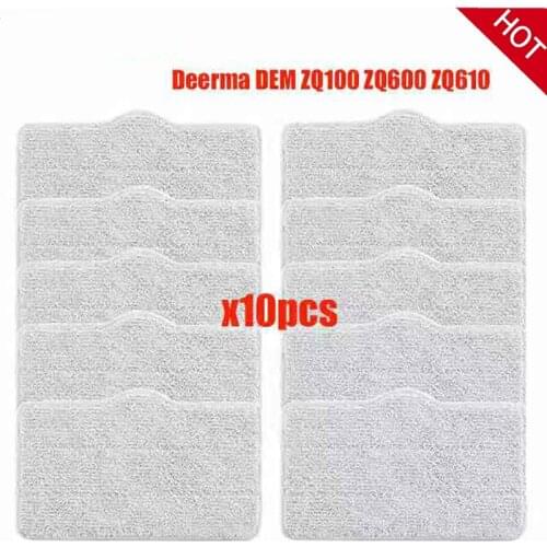 For XiaoMi Deerma DEM ZQ100 ZQ600 ZQ610 Handhold Steam Vacuum Cleaner Mop Cloth Rag Replacement Accessories Mop Cleaning Pad
