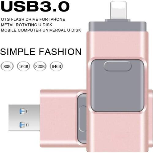 256GB USB Flash Drive for iPhone Android Pendrive Drive 256GB Thumb Drive USB 3.0 Phone External Storage Memory Stick Photostick