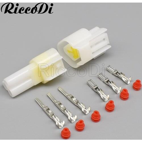 1/5/20 Sets Kit Furukawa 3 Pin Female Male Waterproof Electrical Cable Plug Auto Connectors FW-C-3M-B FW-C-3F-B