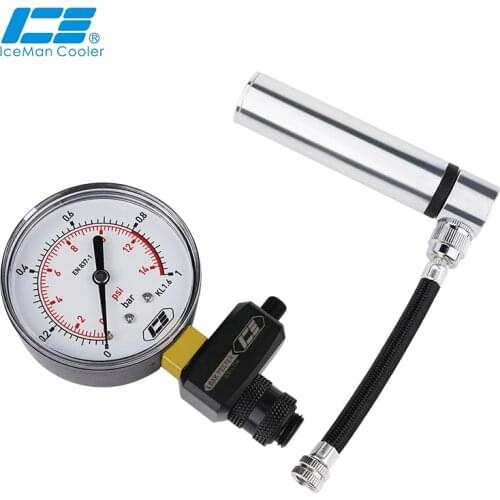 IceManCooler Water Cooling System Sealing Leak Tester Air Pressure Test Tools Water Cooling Necessory Tool ,Recommend