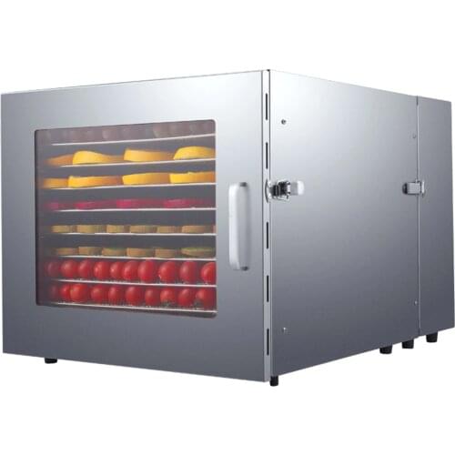 Commercial Dehydrator for Fruit Vegetable Food Dryer Household Medicinal Food Dehydrator Stainless Steel Dehydration Air Dryer