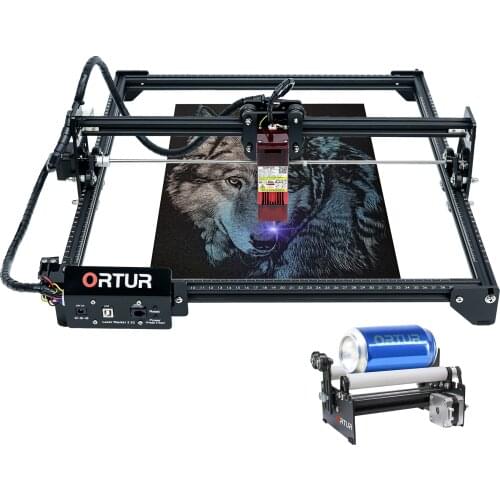 Ortur Laser Master 2 Upgraded LU2-4 20W Laser Fixed- Focus Module Eye Protection Laser Engraver 400x430mm Engraving Area