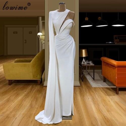 Special Muslim Couture Formal Evening Dress 2020 Long Sexy Vintage Prom Gowns Party Arabic Women Vestidos Abendkleider Customize