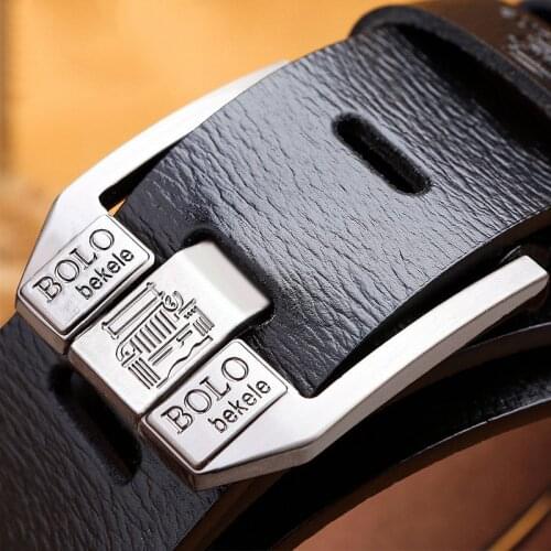 High Quality Men Male Genuine Leather Waist Strap Belt Brand Luxury Design Pin Buckle Men Belts Cummerbunds Ceinture Homme 2021
