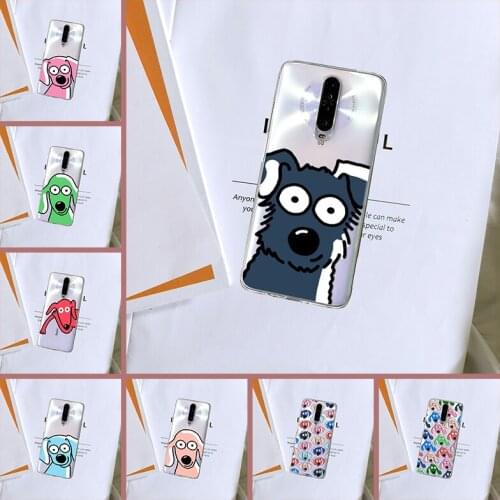 Soft Cute Dog Puppy Silicone Transparent Phone Case For Xiaomi Redmi 9a 10x K30i Back Cover For Redmi Note 8 9s 8t 8a K30 9 Pro