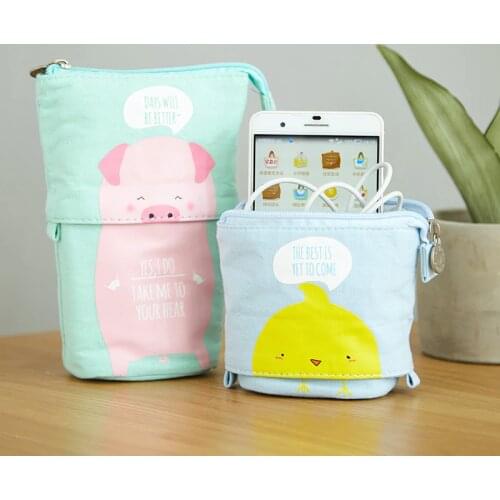 Right Point Zippered Pencil Cases