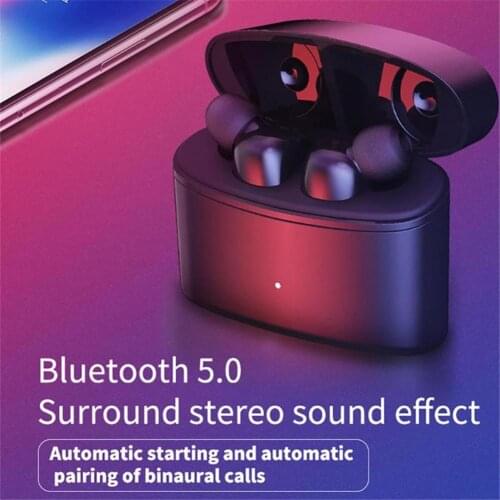 Noise Cancelling TWS Wireless Earphones Bluetooth Earpieces Stereo In-Ear Mini Earbuds for Samsung Huawei LG iPhone XR XS X 8P