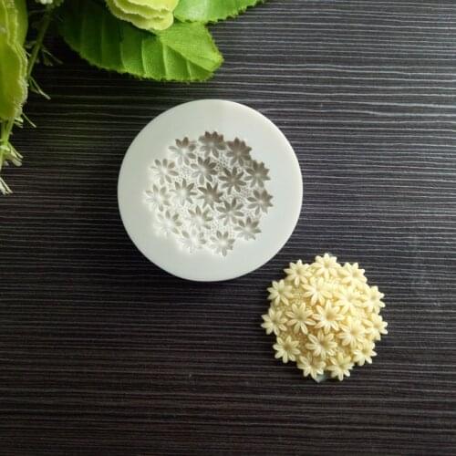 3D flower texture Silicone mold Fondant cake mold