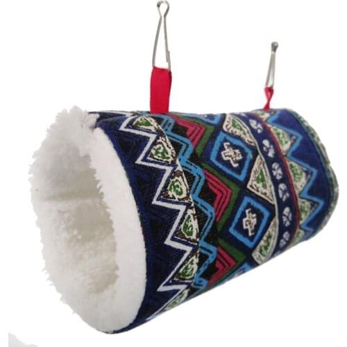 Pet Sleeping Bed Hammock for Hamster Squirrel Sugar Glider Small Animals Pets Soft Hanging House for Guinea Pig Cages