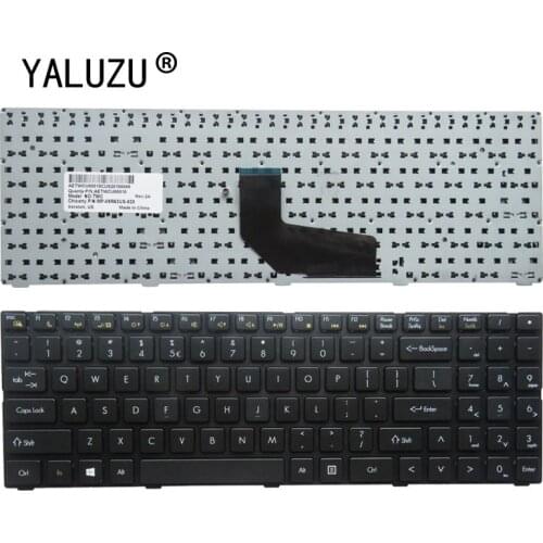 YALUZU NEW US Laptop Keyboard for DNS TWC K580S i5 i7 D0 D1 D2 D3 K580N TWH K580C K620C AETWC700010 MP-09R63SU-920
