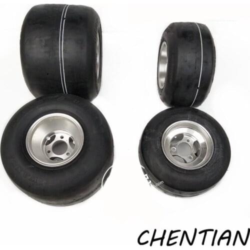 168 Go kart 5 inch Rear wheels beach car accessories drift bike wheel 11X7.10-5 kart tire ATV Quad 10X4.50-5 rim