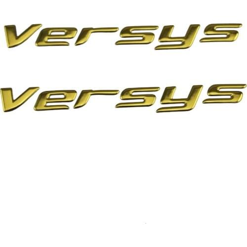 KODASKIN Raised Versys Motorcycle Emblem Sticker decals for Versys650 versys1000 2pieces