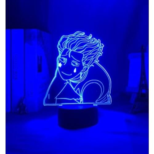 3D Lamp Action Figure Hunter X Hunter Hisoka Cute Ver. LED NightLight 7 Colors Touch Table Decor Night Light Gift Model