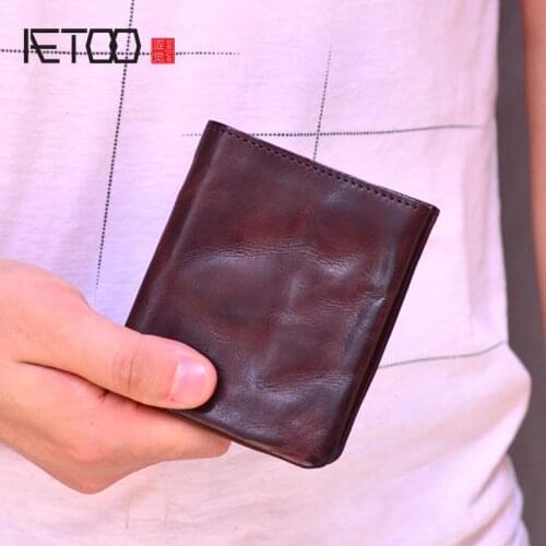 Кошельки и визитницы AETOO China At AliExpress