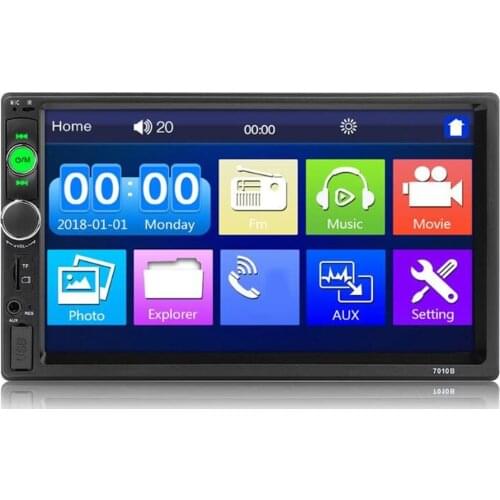 2 Din Car Radio 7" HD Touch Autoradio Multimedia Player 12V Auto audio Car Stereo MP5 Player Bluetooth USB TF FM Camera Wireless