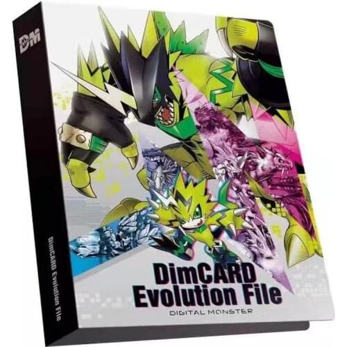 Bandai Digimon Adventure Digivice Life Bracelet DIM CARD Folder Card Book Collection