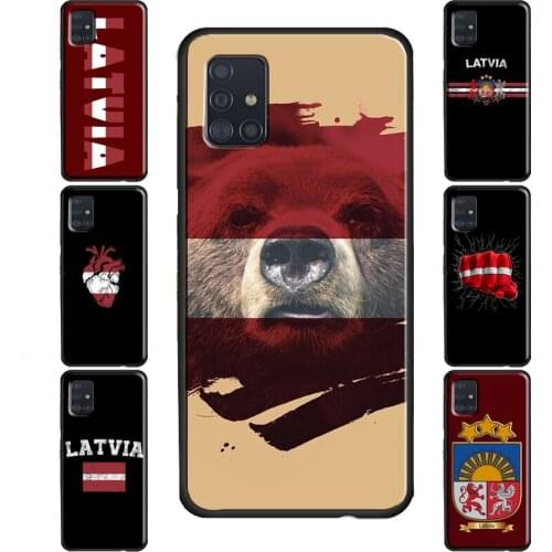 Latvia Flag Case For Samsung Galaxy S21 Ultra Note 20 S8 S9 S10 Plus S20 FE S10e Note 9 Note 10 Plus