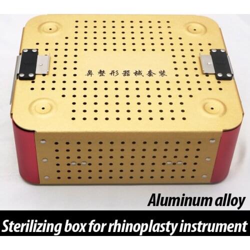 Aluminum alloy nose shaping equipment disinfection box storage box double design can be high temperature and high pressure