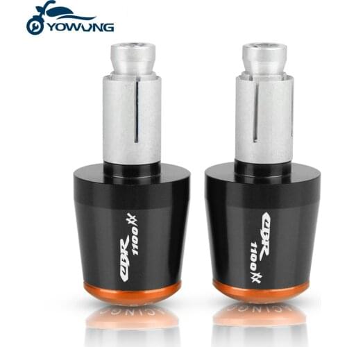 FOR Honda CBR1100XX BLACKBIRD CBR1100 XX CBR 1100 XX 1996-2007 Motorcycle grips Bar End Plugs Handle Handlebar Plug End Cap grip